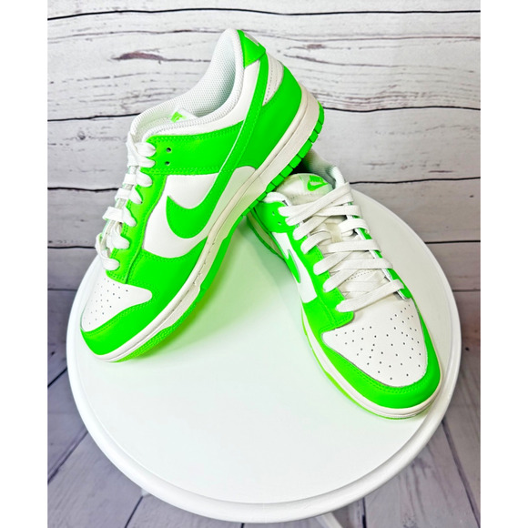 Nike Dunk Low “Sail/Green Strike” Women’s Shoes | Size 10 - Picture 1 of 9